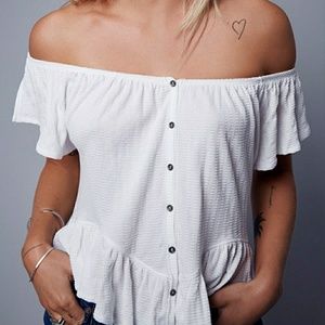 Free People Mint Julep Tee
